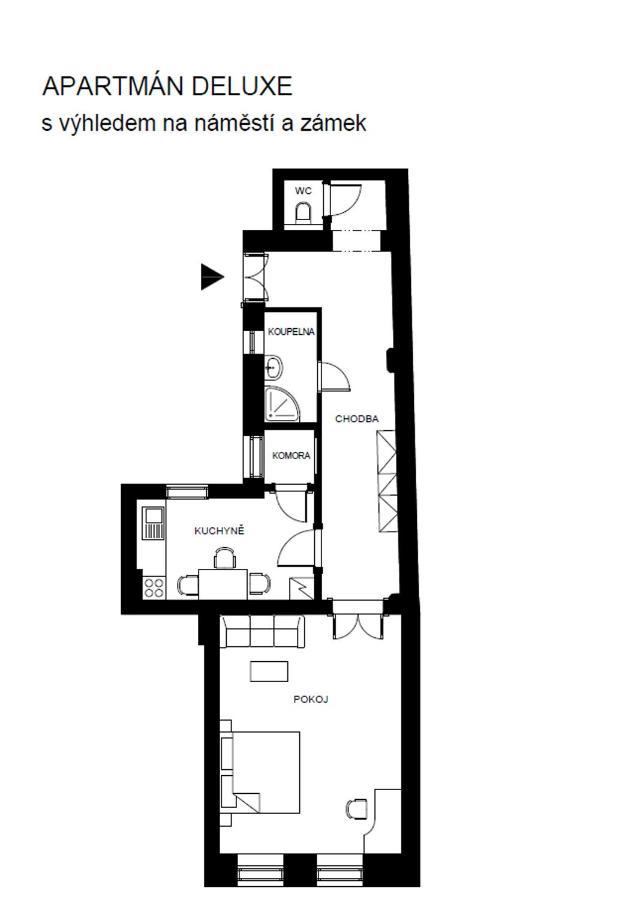 Apartmany Velke Namesti Kroměříž Екстериор снимка