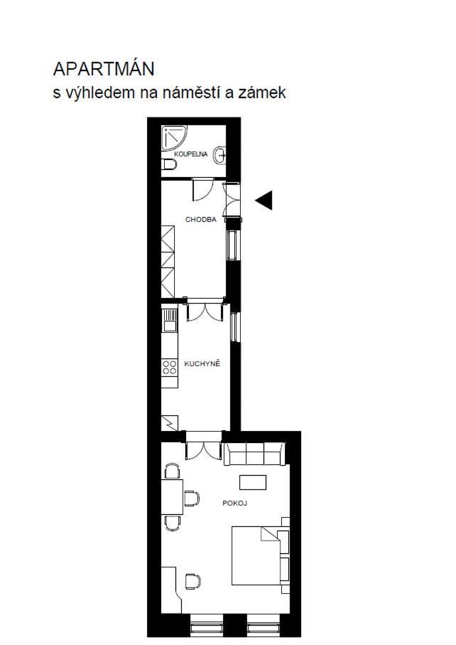 Apartmany Velke Namesti Kroměříž Екстериор снимка